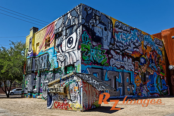 Public Art. Mural on Roosevelt Row.