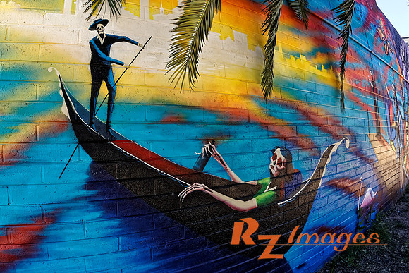 Public Art. Mural on Roosevelt Row.