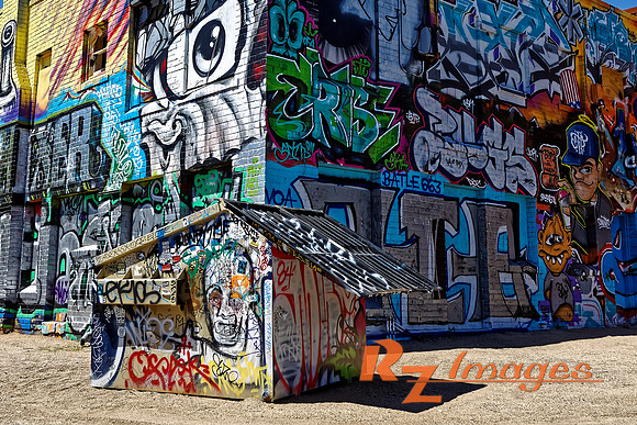 Public Art. Mural on Roosevelt Row.