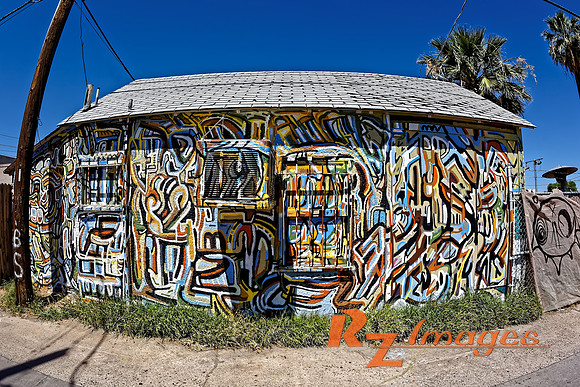 Public Art. Mural on Roosevelt Row.