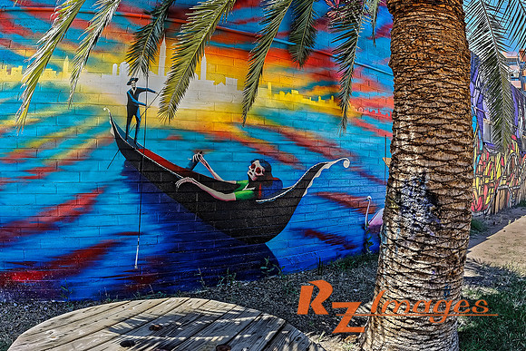 Public Art. Mural on Roosevelt Row.