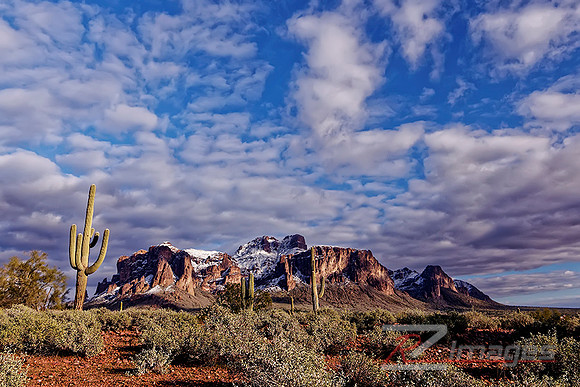 Superstition Mountains. Lost Dutchman State Park.