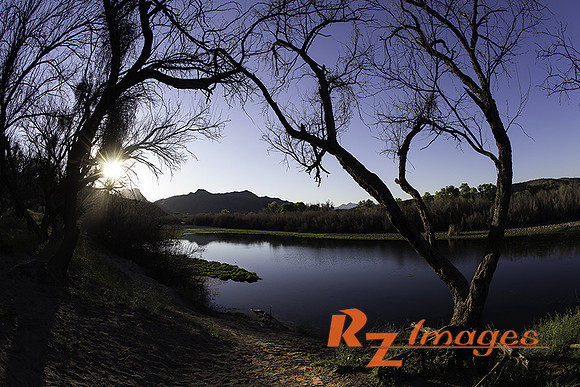 Lower Salt River at Coon Bluff in the Tonto National Forest recr