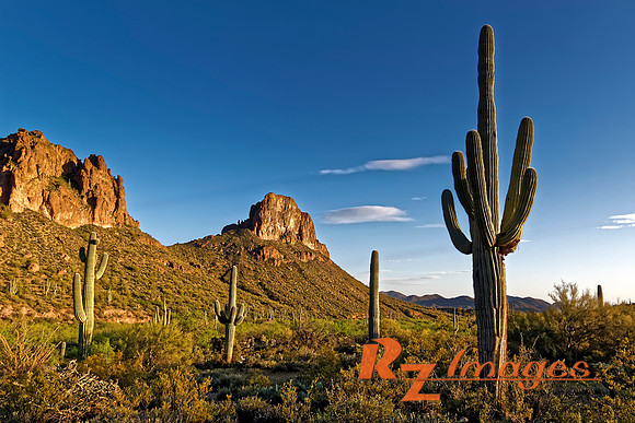 Superstition Mountains near Florence Junction.