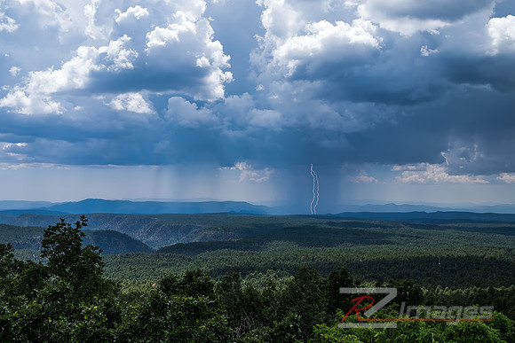 Thunderstorm On The Mogollon Rim.