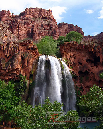 Havasu Falls.Grand Canyon Az.