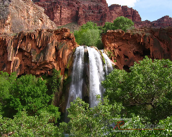Havasu Falls.Grand Canyon Az.