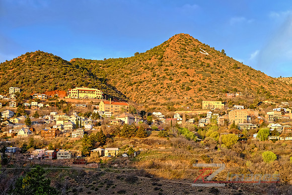 Jerome Arizona at Sunrise.