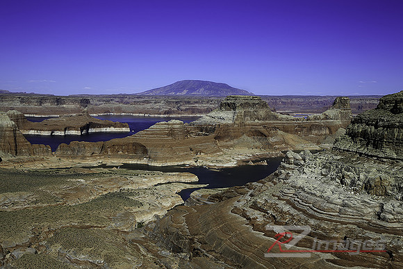 Gunsite Bay-Lake Powell taken from Alstrom Pt. on the north side