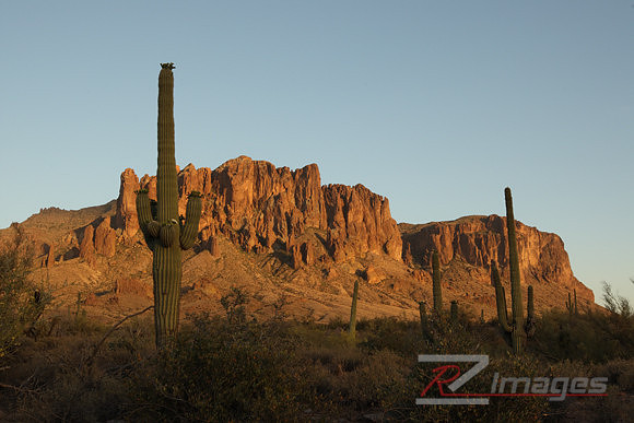 Superstition Mountains. Lost Dutchman State Park.