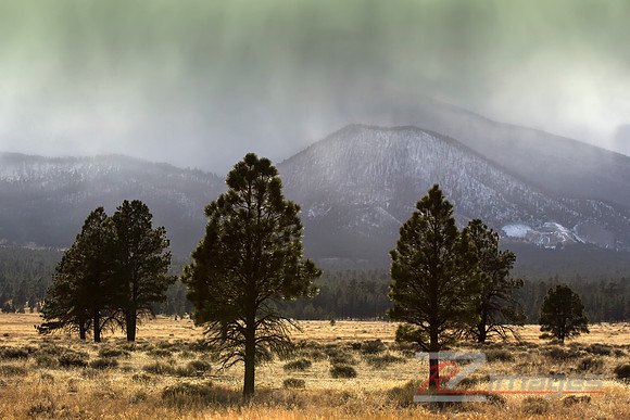 Storm Over San Francisco Peaks-Northern Az.
