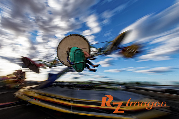 Amusement Ride-Big Red Rib & Music Festival at the University of