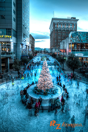 CitySkate Ice Rink at CityScape.Downtown Phoenix.
