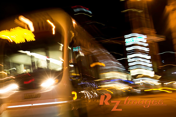 Light Rail in Downtown Phoenix.
