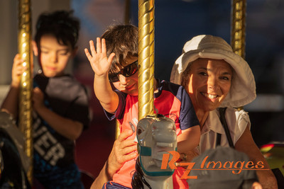 Carousel at  McCormick-Stillman Railroad Park.