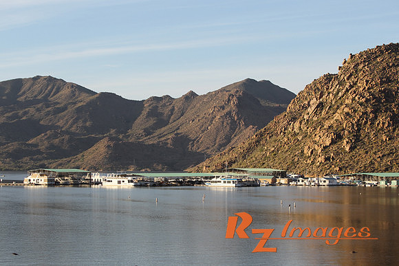 Bartlett lake Marina.