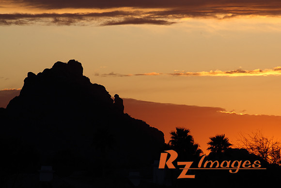 Camelback Mountain at Sunset