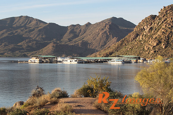 Bartlett lake Marina.